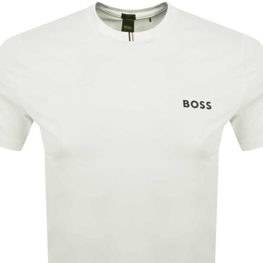 White t shirt hugo boss discount